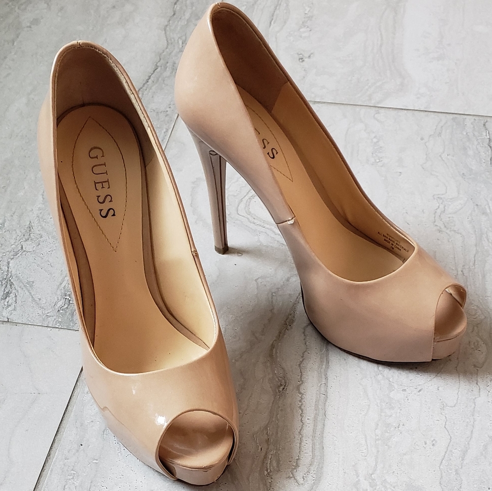 Guess heels shoes size 7
